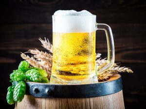 Getreide bei der Bierherstellung